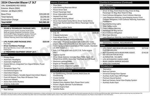 2024 Chevrolet Blazer 3LT