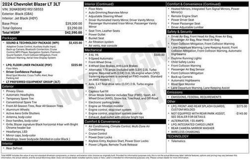 2024 Chevrolet Blazer 3LT