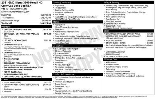 2021 GMC Sierra 3500 Denali