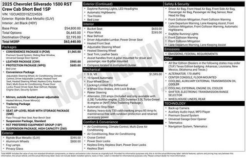 2025 Chevrolet Silverado 1500 RST