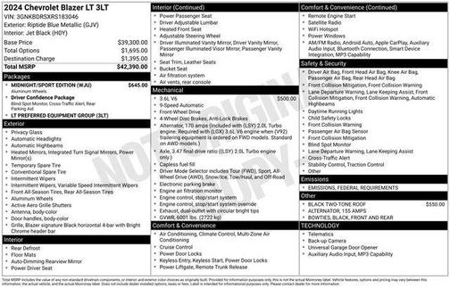 2024 Chevrolet Blazer 3LT