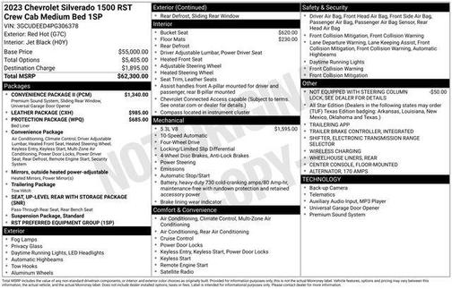 2023 Chevrolet Silverado 1500 RST