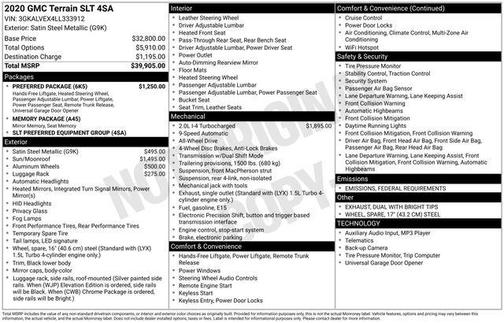 2020 GMC Terrain SLT