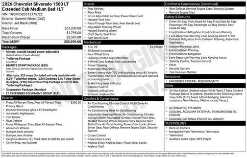 2026 Chevrolet Silverado 1500 LT