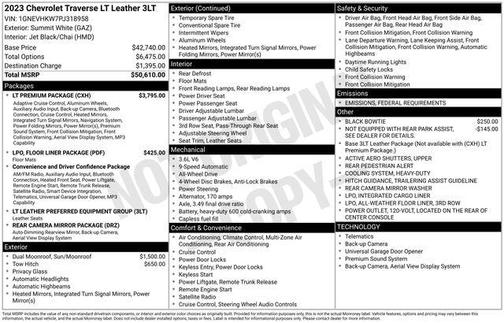 2023 Chevrolet Traverse LT Leather