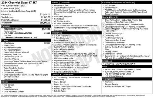 2024 Chevrolet Blazer 2LT