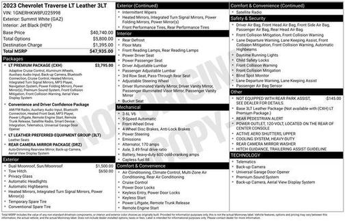 2023 Chevrolet Traverse LT Leather