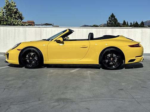 Racing Yellow 2017 Porsche 911 Carrera