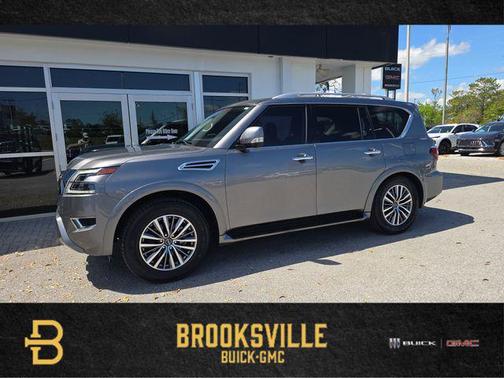 Gun Metallic 2024 Nissan Armada SL 2WD