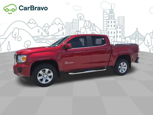 Red Quartz Tintcoat 2018 GMC Canyon 2WD SLE