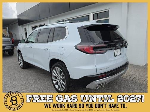 Glacier White 2027 GMC Acadia Denali