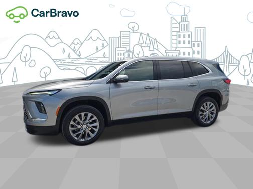 Moonstone Gray Metallic 2025 Buick Enclave Preferred