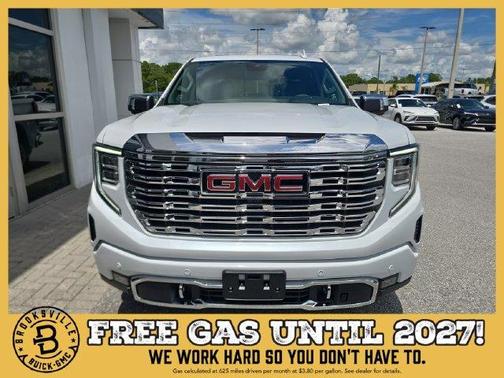 Glacier White 2026 GMC Sierra 1500 Denali