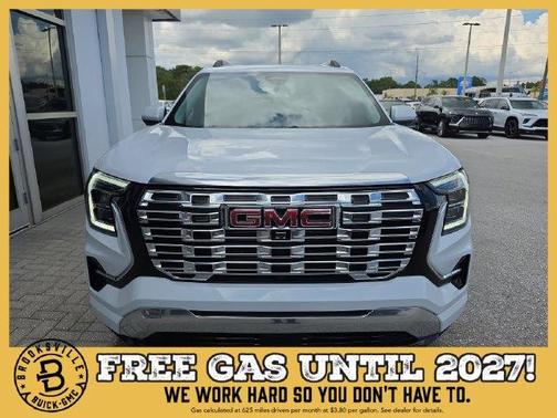 Glacier White 2027 GMC Terrain Denali