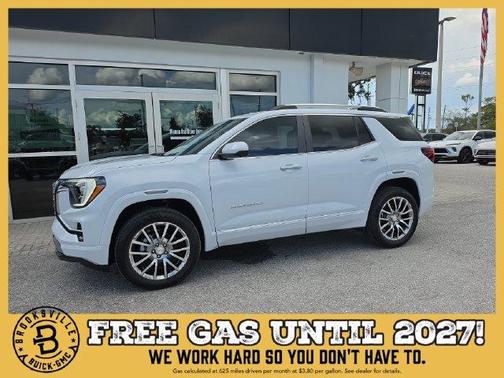 Glacier White 2027 GMC Terrain Denali