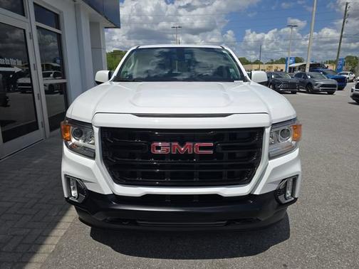 Summit White 2022 GMC Canyon Elevation