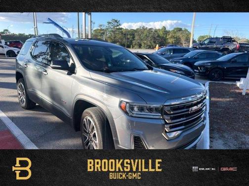 Steel Metallic 2020 GMC Acadia AT4