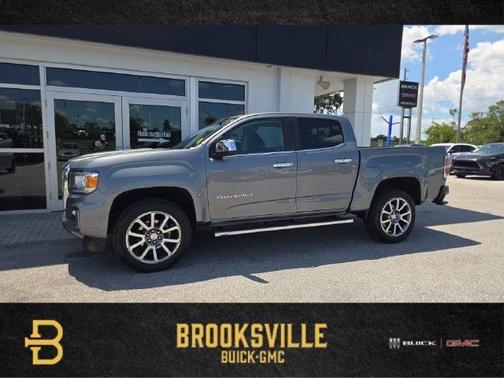 Satin Steel Metallic 2022 GMC Canyon Denali