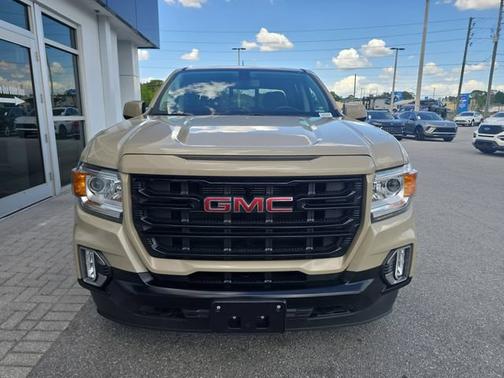 Desert Sand Metallic 2022 GMC Canyon Elevation