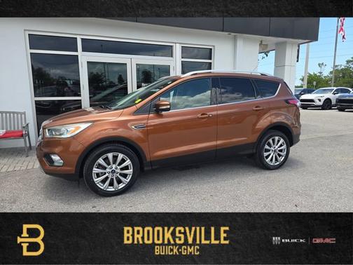 Canyon Ridge Metallic 2017 Ford Escape Titanium