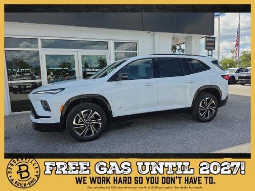White 2027 Buick Enclave TOURING