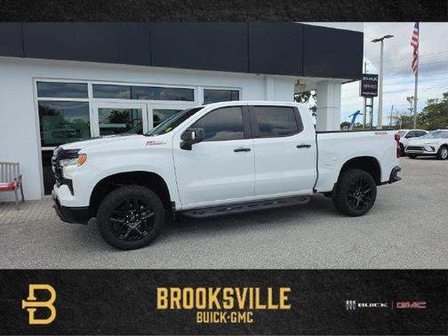 Summit White 2024 Chevrolet Silverado 1500 LT Trail Boss