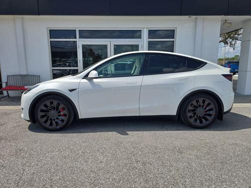 Midnight Silver Metallic 2021 Tesla Model Y Performance Dual Motor All-Wheel Drive