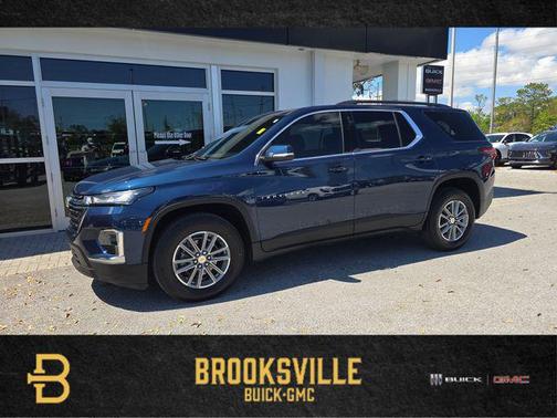 Northsky Blue Metallic 2023 Chevrolet Traverse LT Cloth