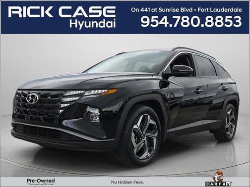 Black 2023 Hyundai TUCSON SEL