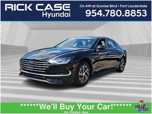 2022 Hyundai SONATA Hybrid Blue
