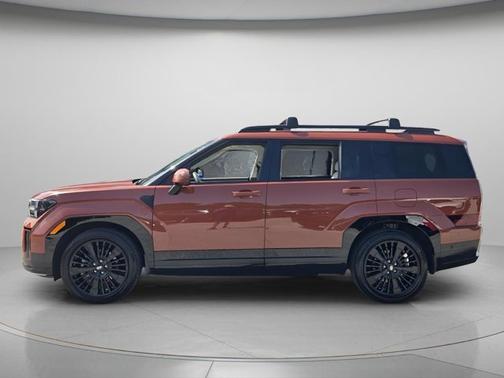Orange 2025 Hyundai SANTA FE HEV Calligraphy