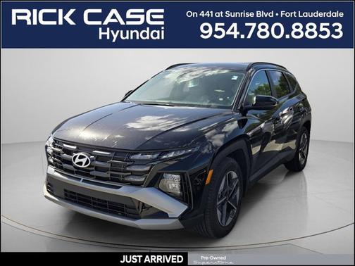 Black 2025 Hyundai TUCSON SEL