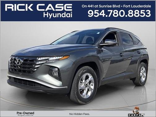 Gray 2023 Hyundai TUCSON SEL