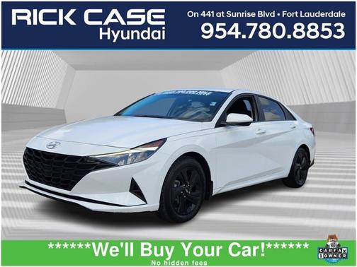 2022 Hyundai ELANTRA HEV Blue