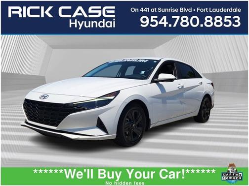 2022 Hyundai ELANTRA HEV Blue