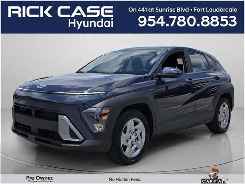 Blue 2024 Hyundai KONA SE