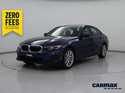 Blue 2023 BMW 330 XI