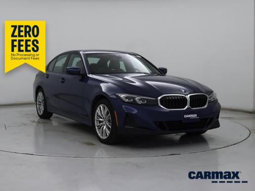 Blue 2023 BMW 330 XI