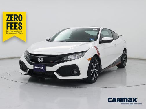 White 2018 Honda Civic SI