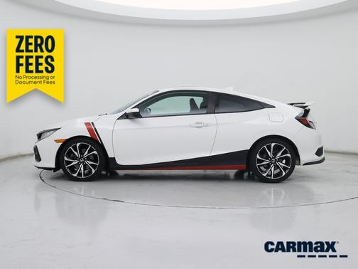 White 2018 Honda Civic SI