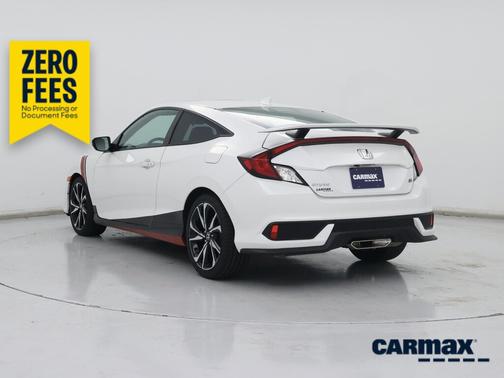 White 2018 Honda Civic SI