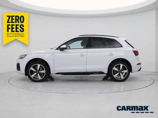 White 2023 Audi Q5 S-Line Premium Plus