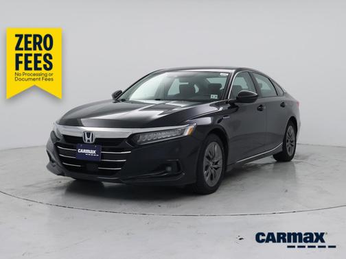 Black 2021 Honda Accord Hybrid EX-L