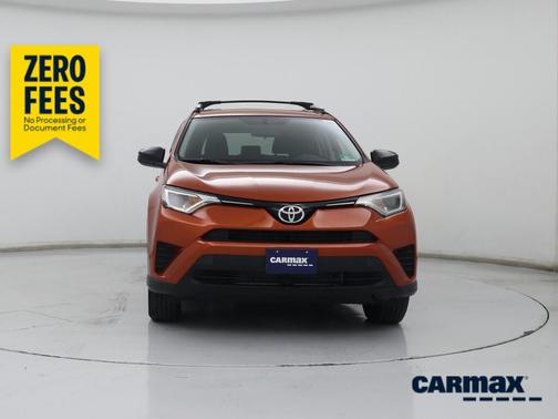 Orange 2016 Toyota RAV4 LE