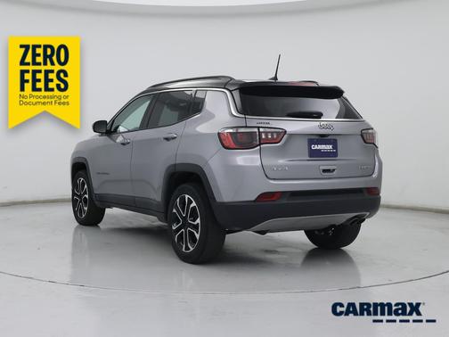 Silver 2022 Jeep Compass Limited
