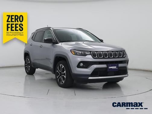 Silver 2022 Jeep Compass Limited