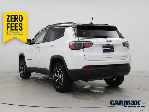 White 2025 Jeep Compass Limited