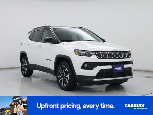 White 2022 Jeep Compass Limited