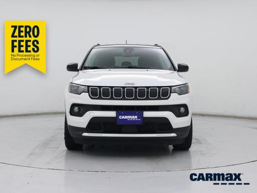 White 2022 Jeep Compass Limited