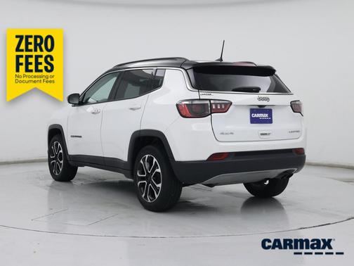 White 2022 Jeep Compass Limited